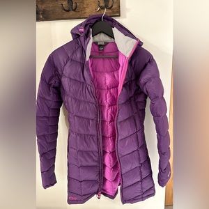 Outdoor Research Puffer Jacket Purple Size S/P